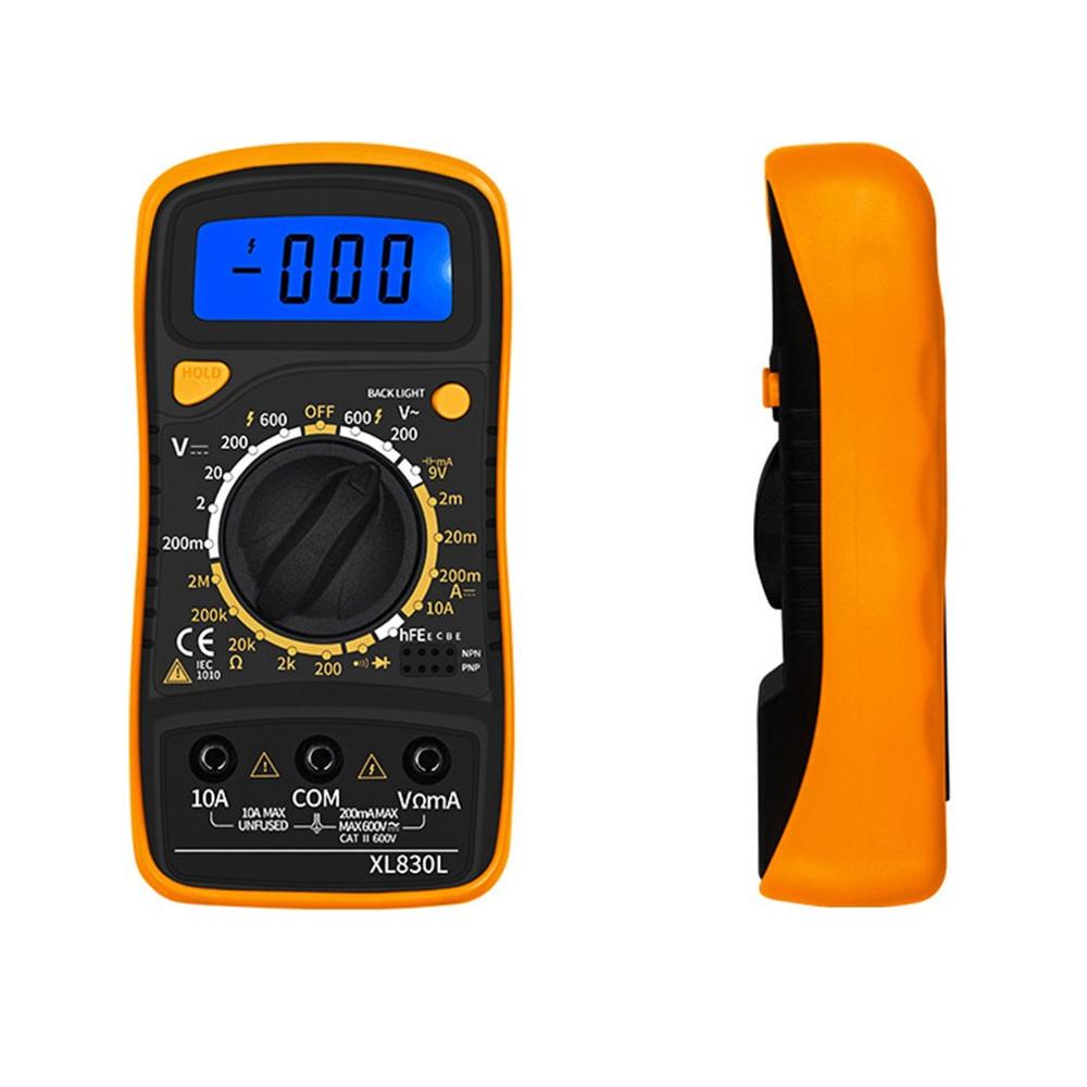 Portable High-precision Digital Display Universal Multi-function Meter With Backlight Electrician Multi-function Meter