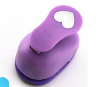 6mm-75mm heart shape craft punch cortador de papel de scrapbook paper foam school manual DIY Round hole punches