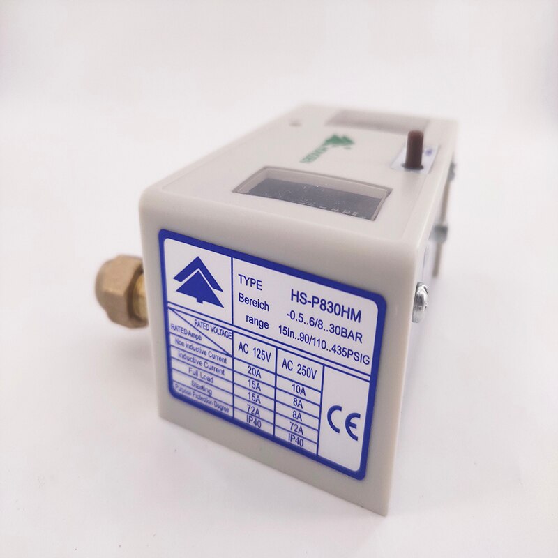pressure control Pressure Switch for Refrigeration equipment Automated air system conditioning