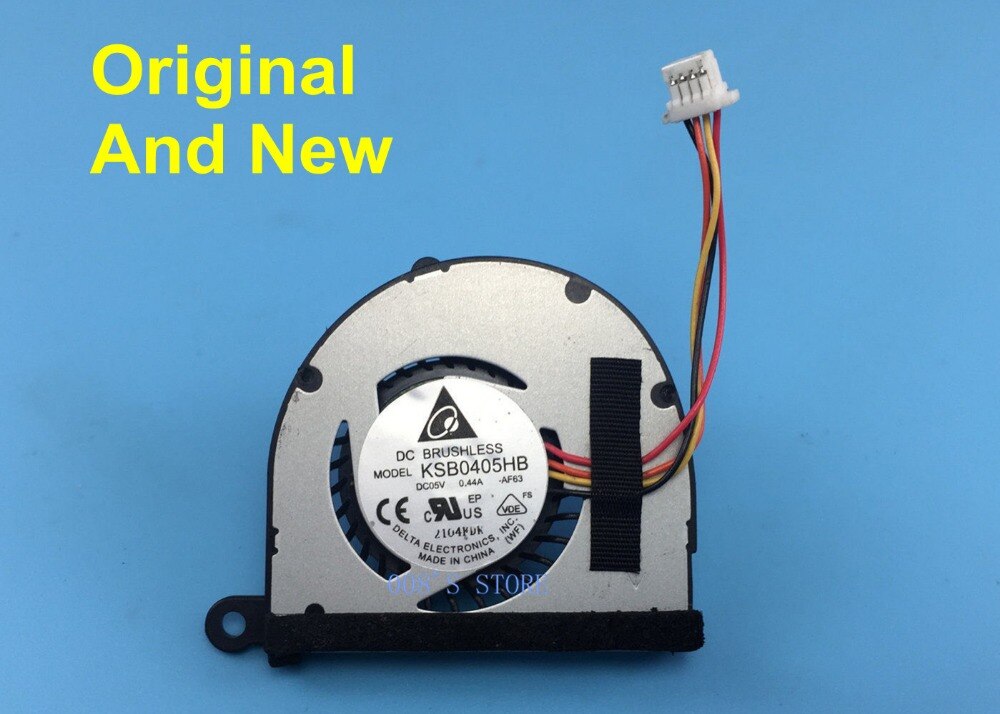 Laptop Cpu Cooling Koeler Ventilator Voor Asus Eee Pc 1011 1015 1015PW 1015P 1015PX 1015PE 1015PED 1011PX 1015BX voor Delta KSB0405HB