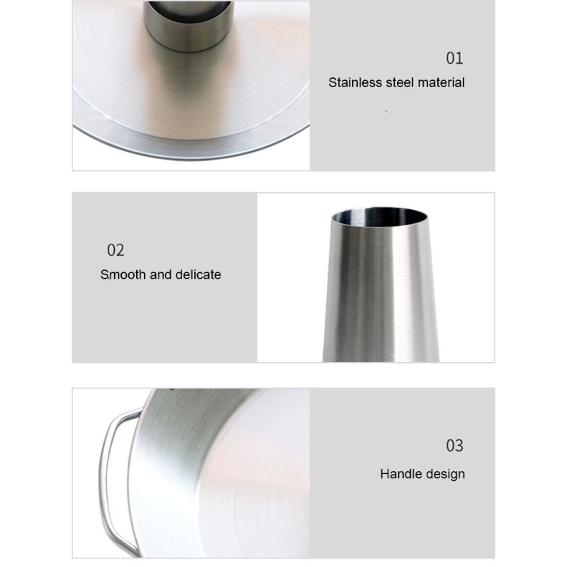 Ronde Gebraden Kip Pan Met Dubbele Handgrepen Turkije Grill Barbecue Beugel Draagbare Roestvrij Staal Bbq Holder Tool Kits