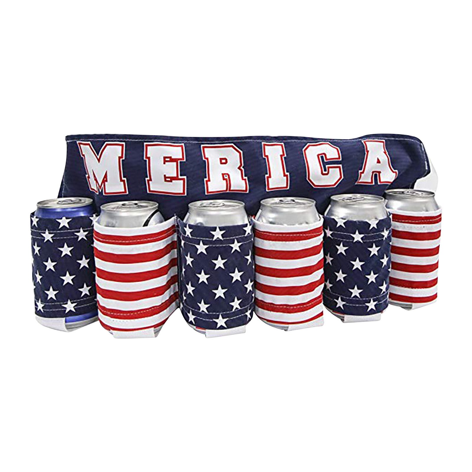 Independence Day Themed Drink Holder Beer Belt Picnic Party Belt: A