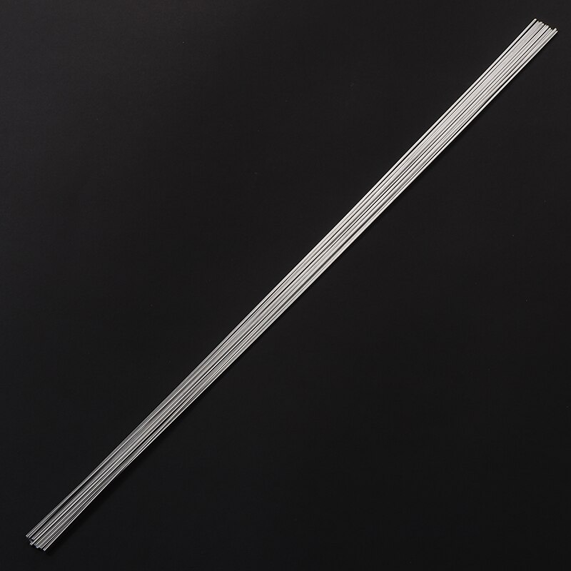 10pcs Silver Aluminum Welding Rod Low Temperature Metal Magnesium Brazing Sticks Rod 1.6mmx45cm