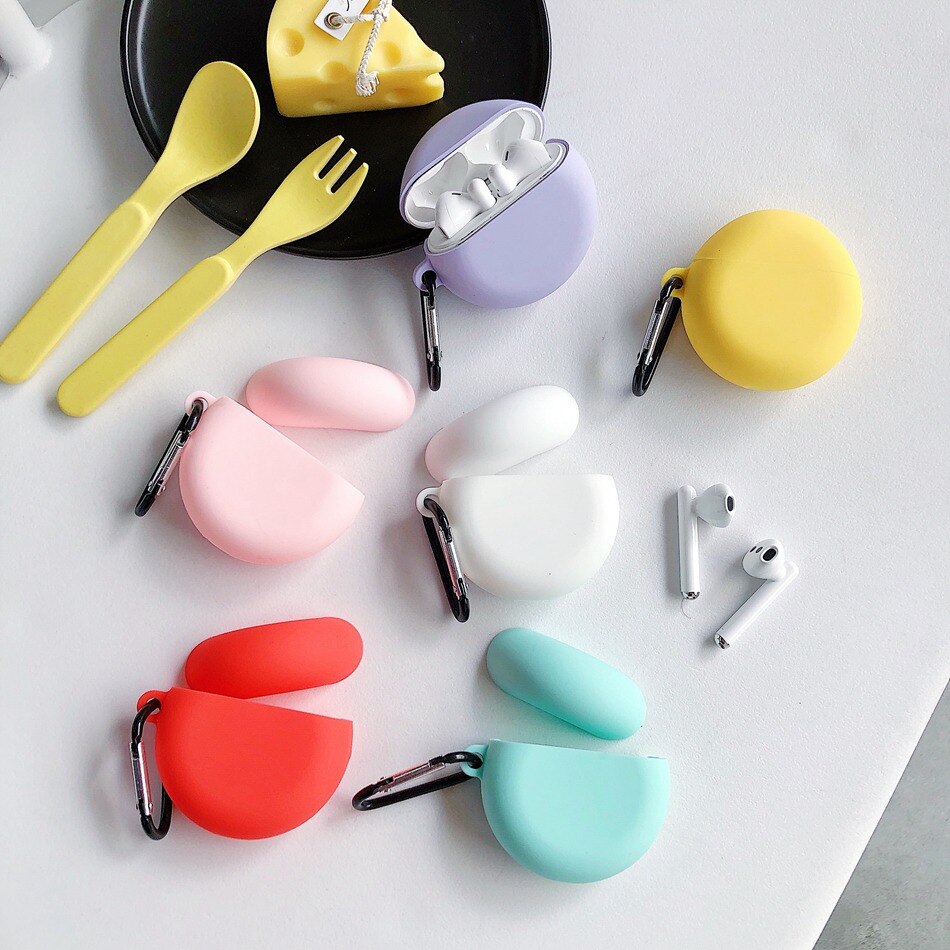 Soft Silicone Earphone Cover For Huawei FreeBuds 3 Pro Free Buds 3 Bluetooth Wireless Headset Coque For Huawei Freebuds 3 Case