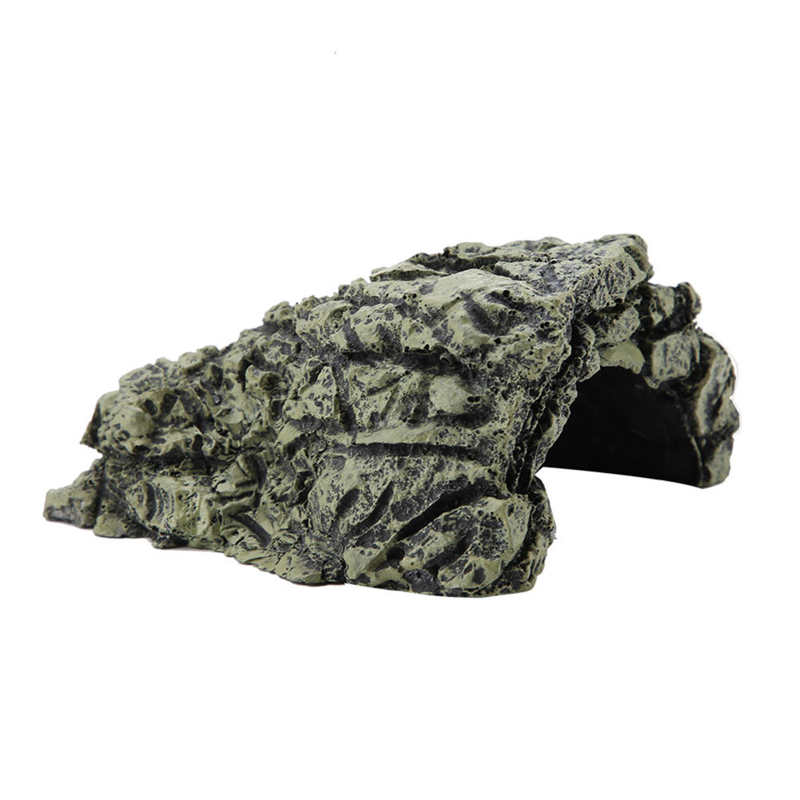 Aquarium Turtle Reptile Hiding Habitat Hide Habitat Decor Reptiles Terrarium Aquarium Landscaping Fish Hiding Cave 3 Sizes