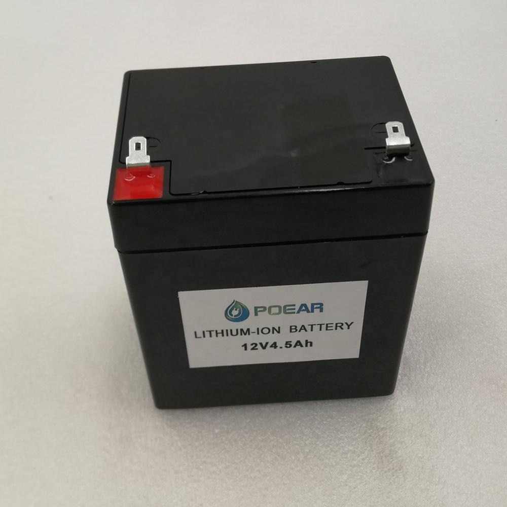 lithium batteries for solar systems 12v LiFePO4,4.5Ah 12v battery packs with ABS case,UPS,OEM pack 12Ah