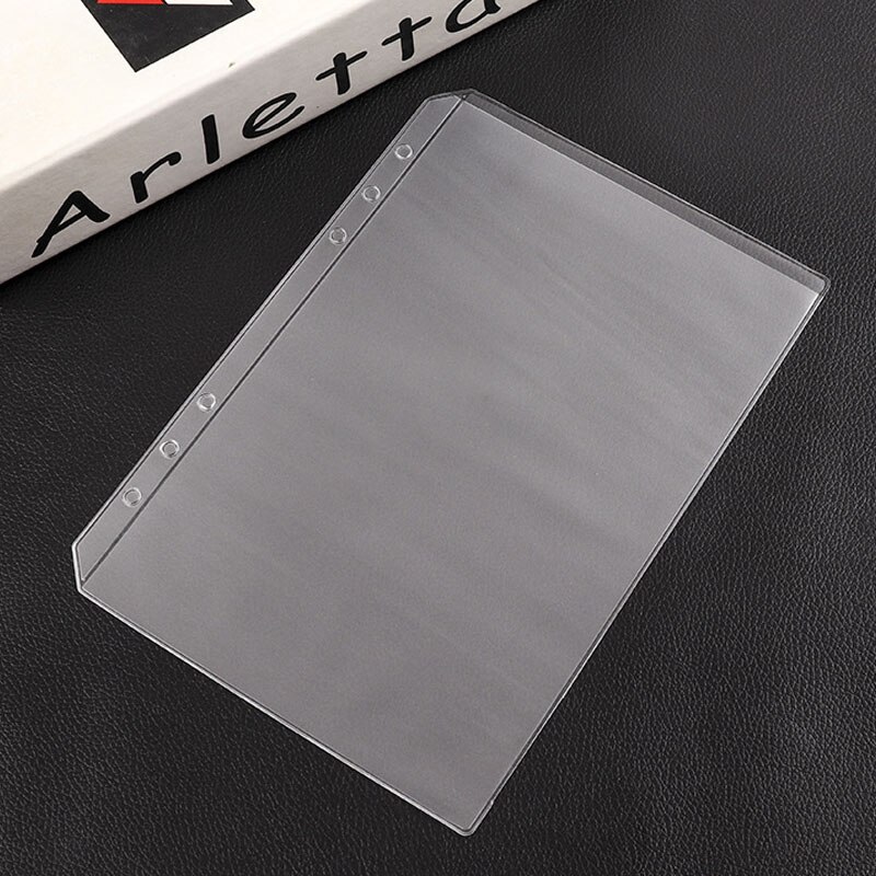 A5 Ronde Ring Binder Cover PP Notebook Protector Transparant