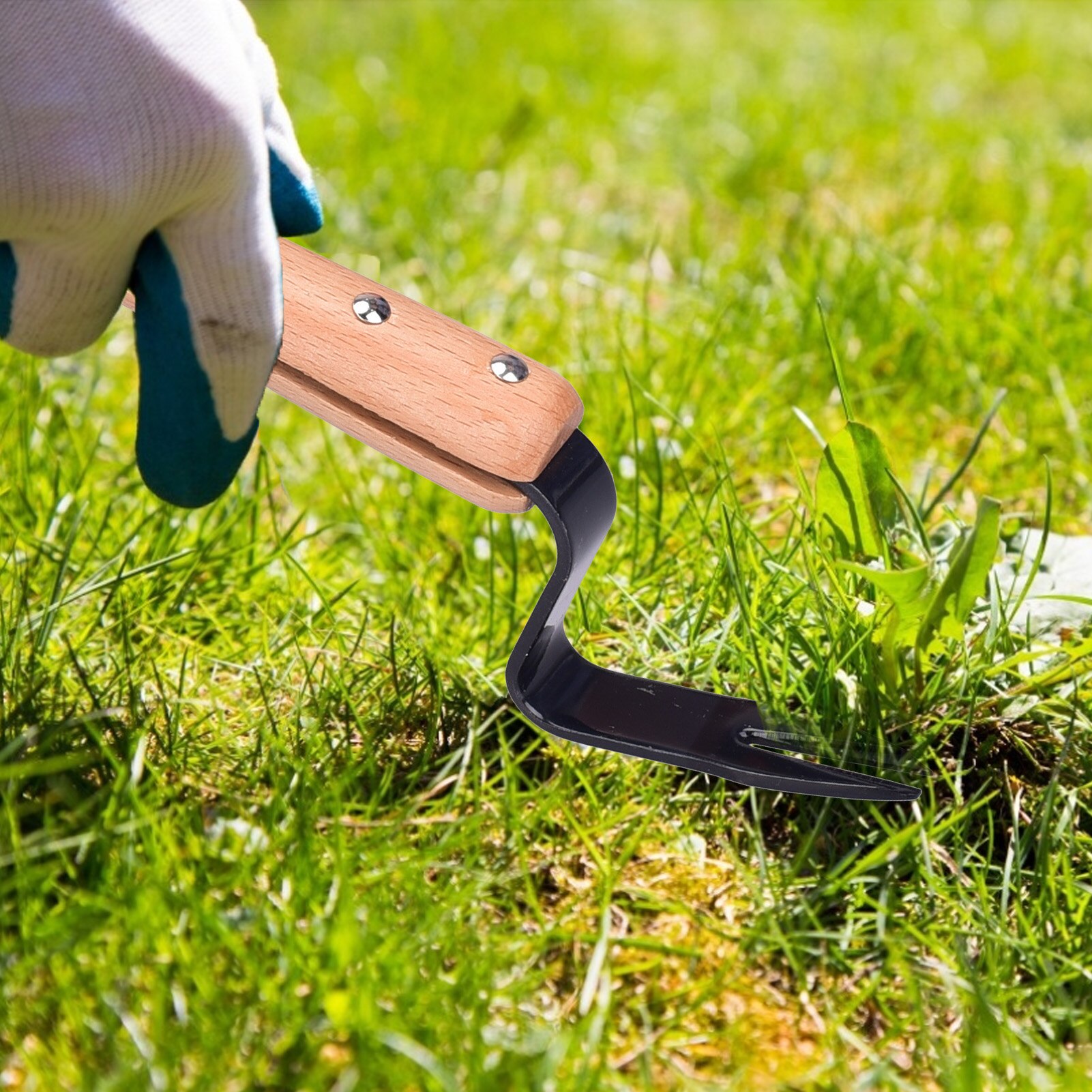 Handheld Manual Root Lifter Weeder Outdoor Garden Lawn Weeds Remover Gardening Multifunction Weeding Tool