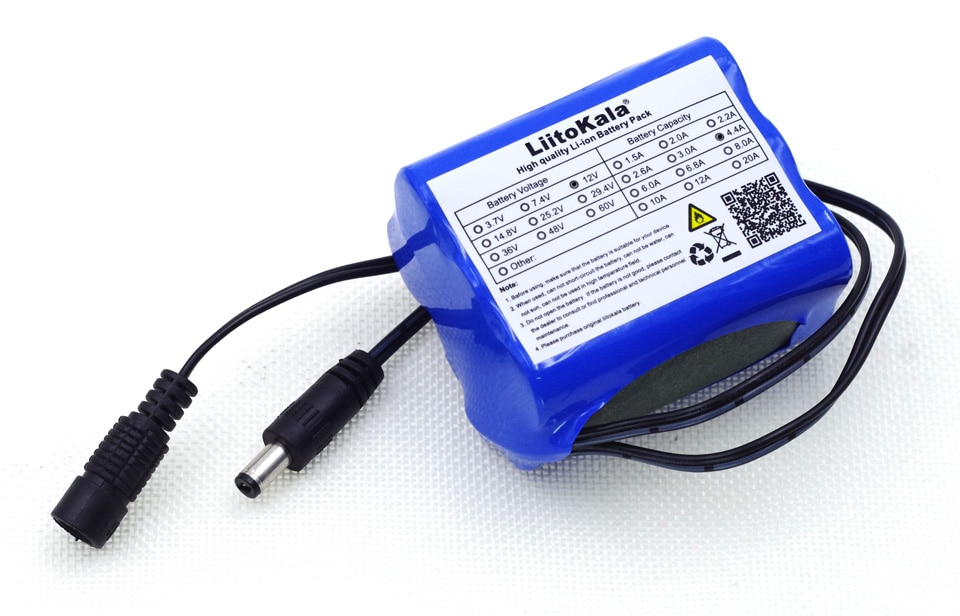 Liitokala 12 V 4.4 Ah 4400Mah 18650 Oplaadbare Batterijen 12.6V Pcb Lithium Batterij Bescherming Boord