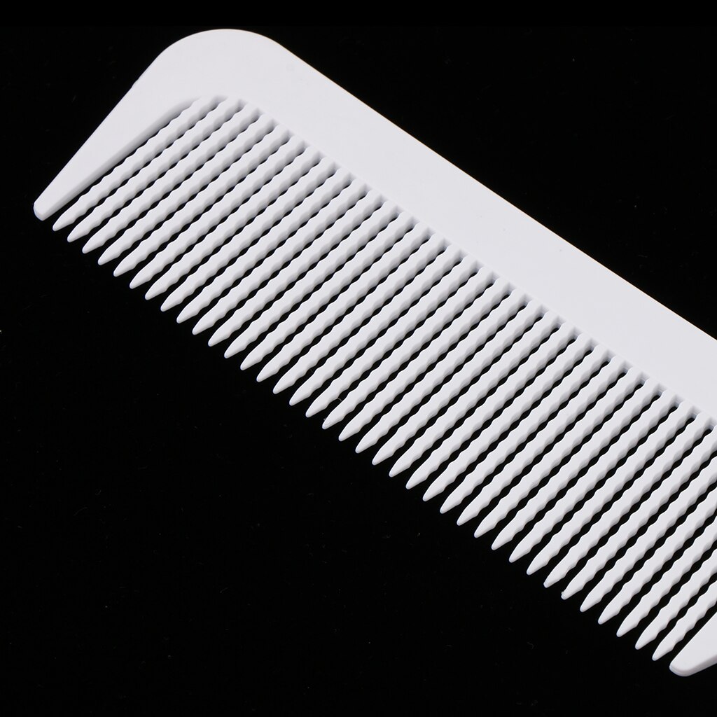 1Pcs Wavy Teeth Barber Stylist Clipper Comb Taper Fade Blend Flat Top Cutting Anti-static Styling Tools