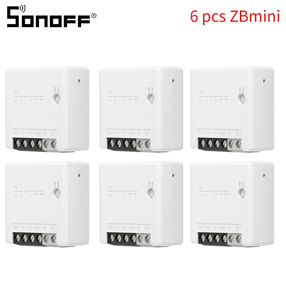 SONOFF Zigbee 3.0 Mini DIY Smart Switch Two Way Switch APP Remote Control Smartthing Voice Control via Alexa Google Home