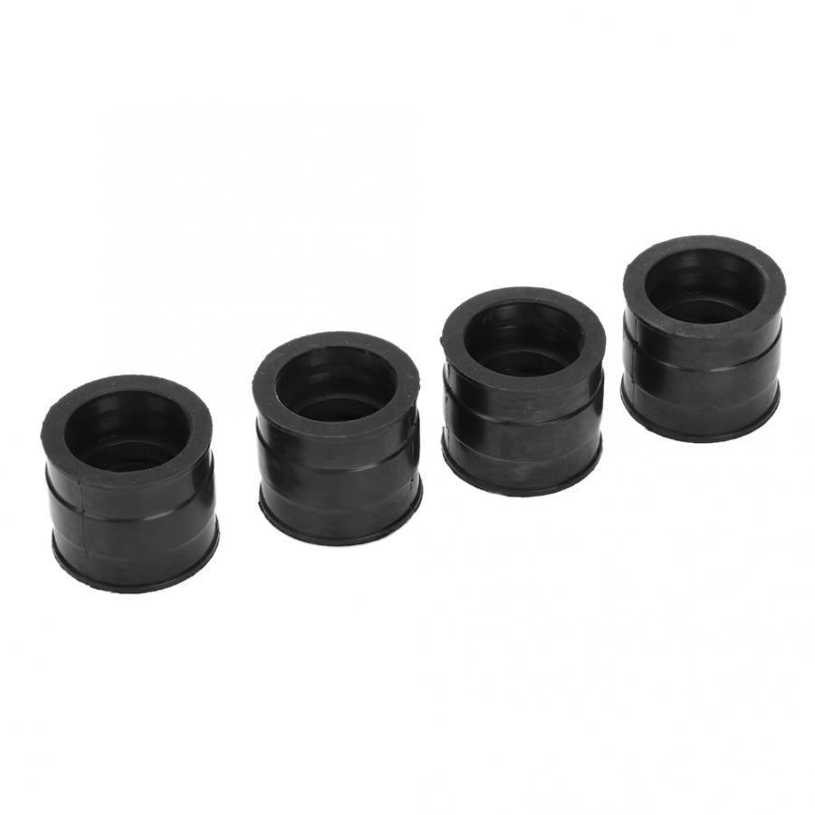 4pcs Motorcycle Carburetor Intake Boots - For Yamaha XVZ1300 Royal Star Venture