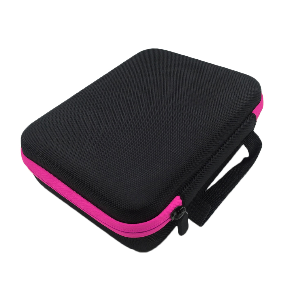 63 Slots 1-3ML Essence Oil Case Storage Bag Portable Carrying Bottle Organizer Essential Oil Pouch Zipper Case Hanging Organizer: G