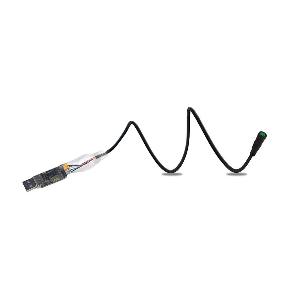 1M/2M eBike USB Programmering Kabel voor Bafang Mid Drive Motor Kit BBS01/BBS02/BBSHD Elektrische Fiets Motor Geprogrammeerde Kabel (1M