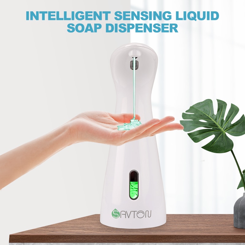 Savton Intelligente Automatische Zeepdispenser Inductie Kinderen Hand Wasmachine Voor Keuken Badkamer Slimme Dispenser