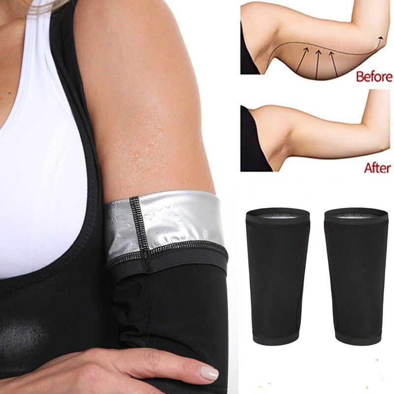 Ladies Body Sculpting Arm Cover Yoga Exercise Fitness Slimming Sweat Clothes Sweat Arm Belt Protector