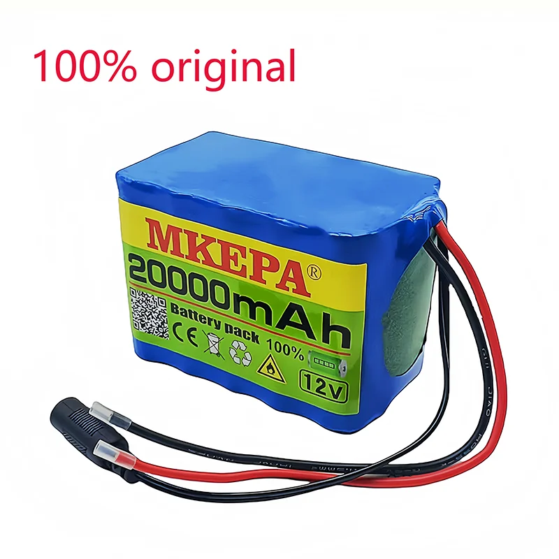 12V 20000mah 18650 Lithium Battery Pack 3S5P large Capacity Built-in BMS 20Ah Suitable for Small Power Electronic Equipment