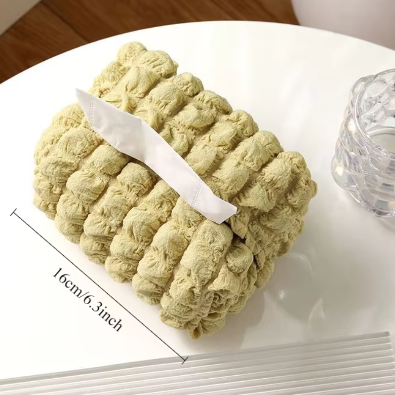 nordisch eins Sanft Puff Gewebe Kasten faltbare Servietten Halfter Rechteck kreative Heimat Sekretariat Serviette Kasten Taschentuch Taschen