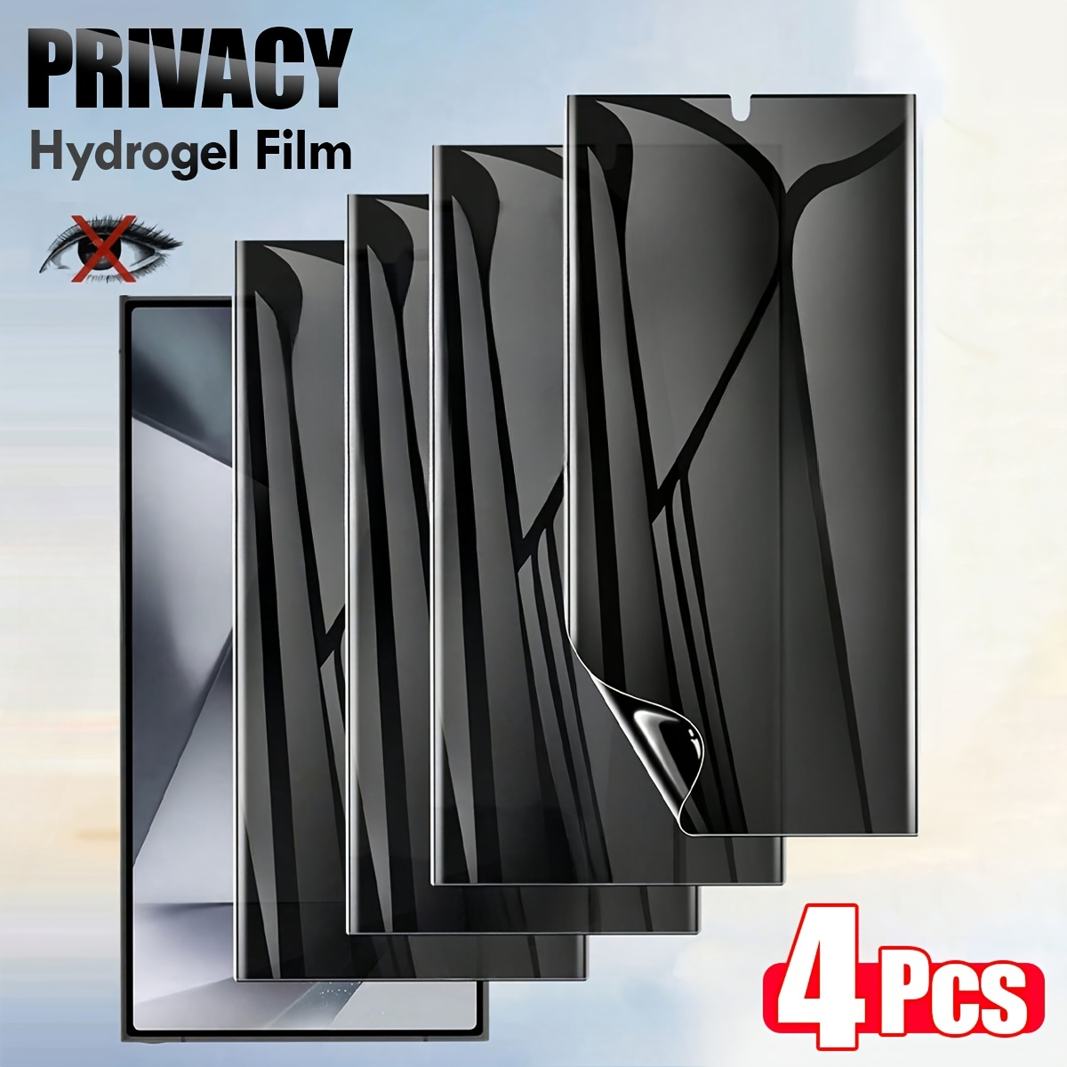 4Pcs Anti Spy Soft Hydrogel Film for Samsung Galaxy S25 S24 S23 S21 S22 Ultra Screen Protector for Samsung Note 20 10 9 8 S10 S9