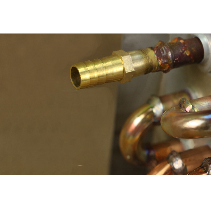 condenser radiator refrigerator freezer air-cooled water-cooled aluminum fin and copper tube heat exchanger with fan