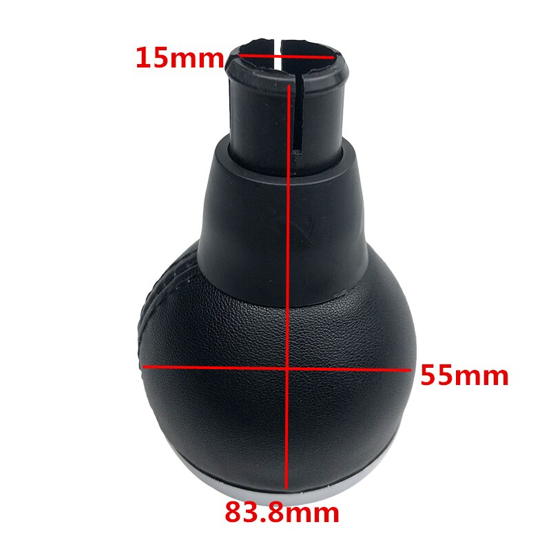 Pomo de cambio de marchas de cuero para MINI COOPER D S SD R55 R56 R57 R58 R59 F55 F56 F54 F57 COUNTRYMAN R60 R61 PACEMA JOHN COOPER WORKS
