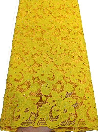 YTB84 Afrikaanse Kant Stof Guipure Kant Embroiderey Afrikaanse Koord Kant Stof Nigeriaanse Kant Stof Voor Bruiloft: AS PIC2