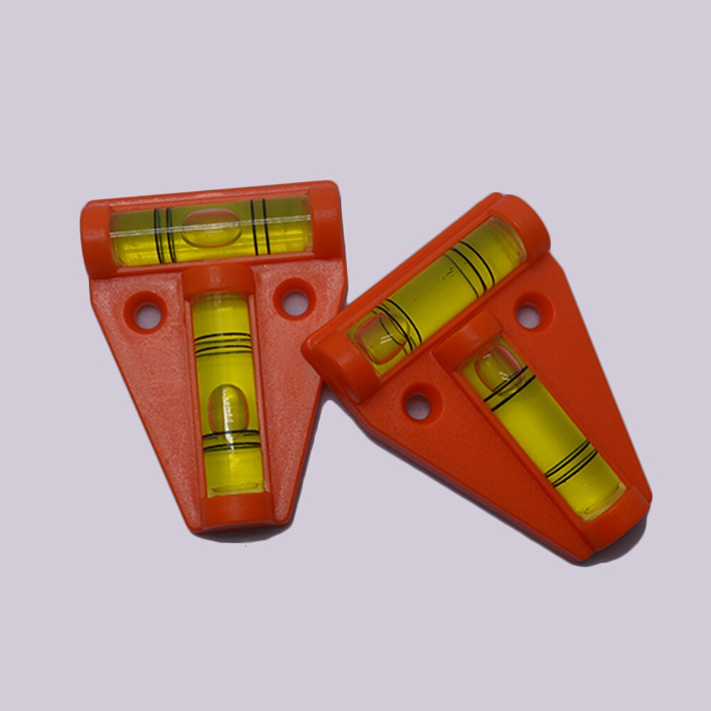 Two Ways Mini Spirit Level Measurement Instrument T-type Transparent Spirit Level Bubble