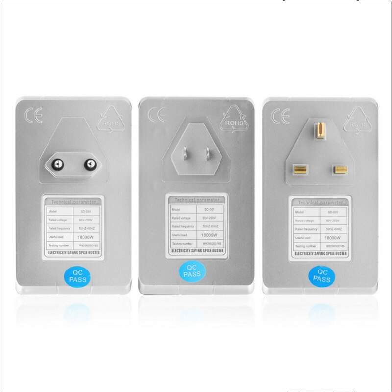 Intelligent Energy Saver Smart Power Saving Box Apparaat Elektriciteit energiebesparende 10 tot 50% US UK EU Plug 30KW 90 v-250 V