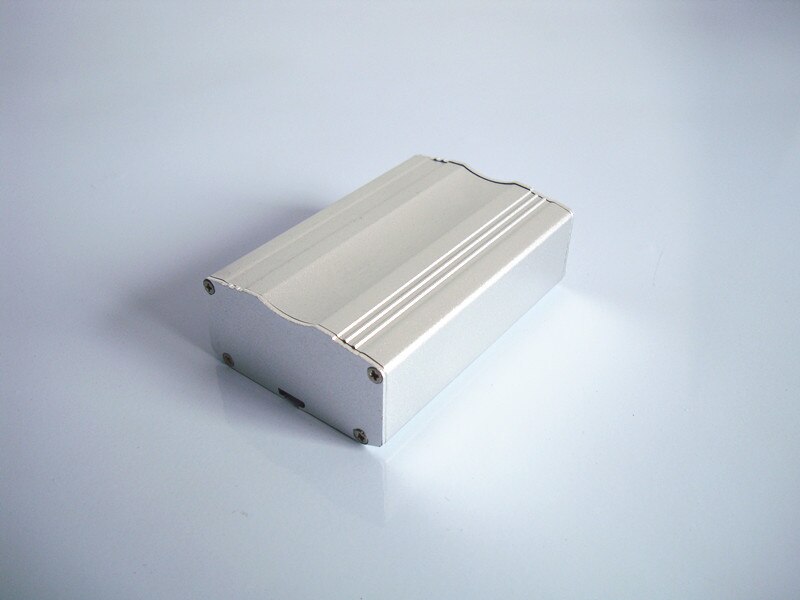 Instrument Shell Industrial Aluminum Enclosure Alloy Small Project Box DIY 53*26*80mm Distribution Electronic Case