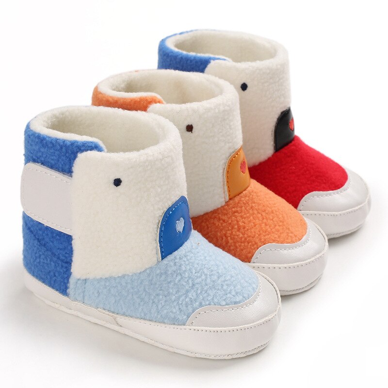 2020Baby Jongens Meisjes Laarzen Voor Pasgeboren Leuke Cartoon Dier Schoenen Baby Peuter Eerste Wandelaars Super Warm Houden Sneeuwveld Boot