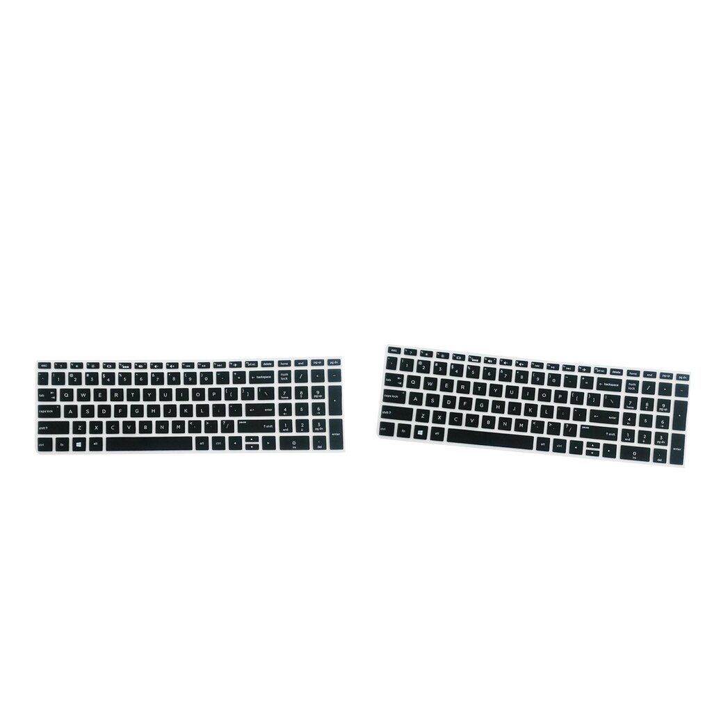 2Pcs Durable Anti-Dust Keyboard Cover Soft Silicone Skin Film For HP 15.6 inch BF