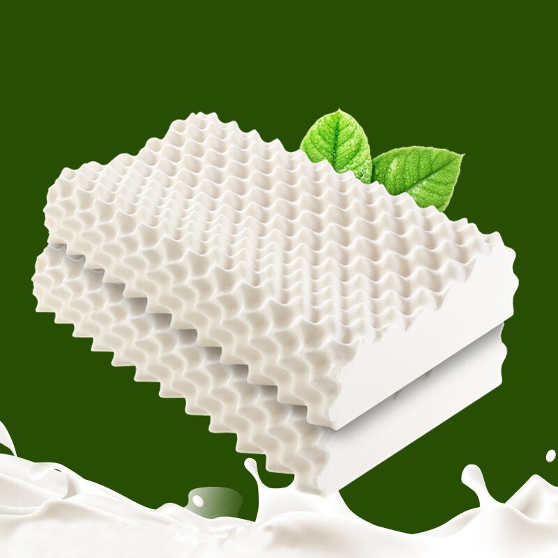 Kuup Thailand Natuurlijke Latex Orthopedische Massage Kussen Zachte Nek Cervicale Wervelkolom Beschermd Remedial Grote Wervels Kussen 34*57Cm