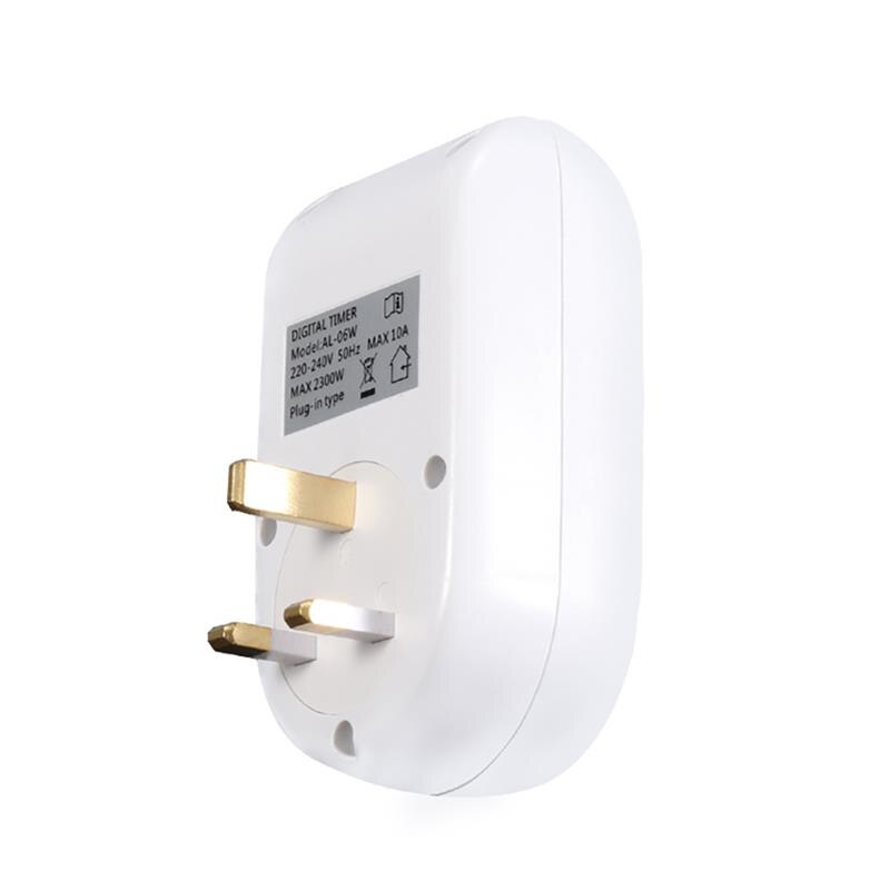 Timer Stopcontact Automatische On/Off Digitale Display Power Outlet Countdown Switch Uk Plug