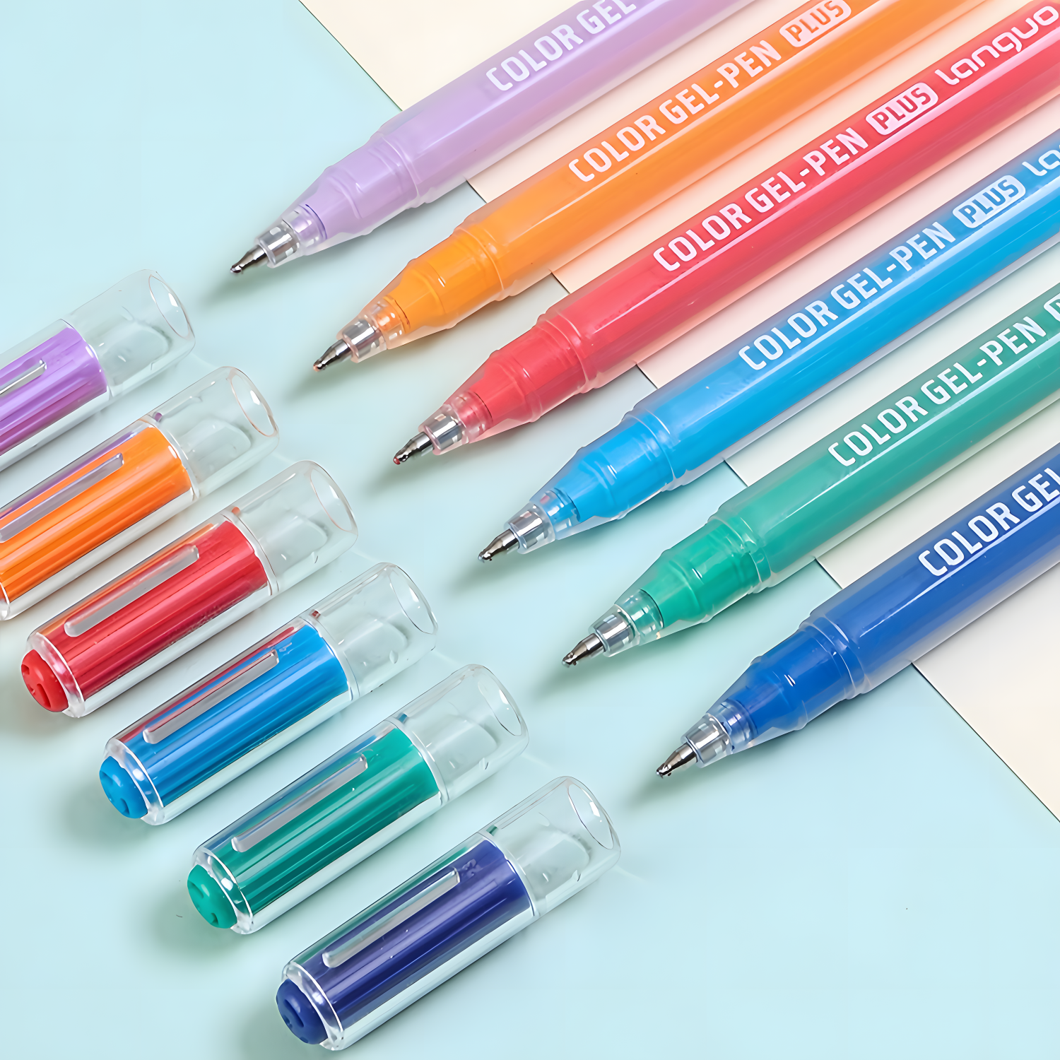 Acrylic Painting Gel Pen,1mm Needle Tip,Rich Color Large Capacity Ink Pens,Art Supplies For Diary,Card,DIY,Coloring,Doodling