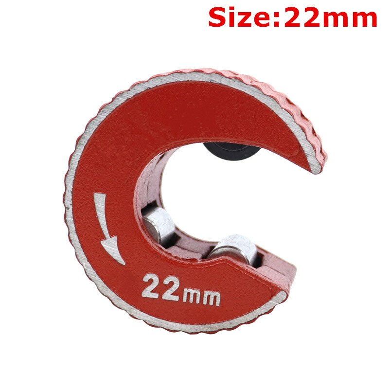 Mini Round Pipe Tube Cutter Aluminium Alloy Body Self Locking Portable for Copper Tube Aluminium PVC Plastic Pipe Cutting Tools: 22mm