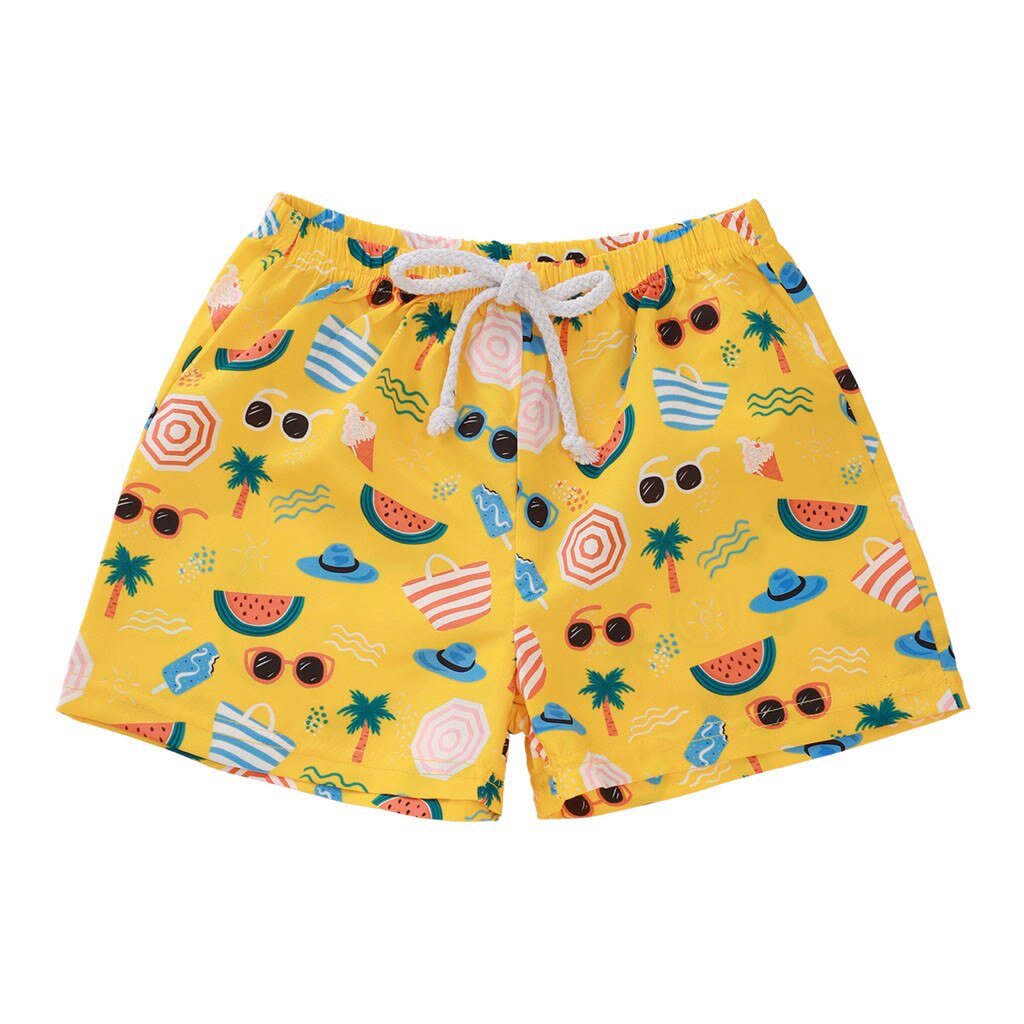 Kids swimsuitToddler Kids Baby Badmode Bloemen Casual Elastische Tailleband Strand Shorts Zomer badmode voor kinderen 1217