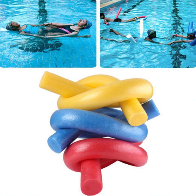 6 x 150cm fleksibel flydende swimmingpool nudel svømme kickboard vand float hjælp woggle nudler hule lære svømning skum diy legetøj