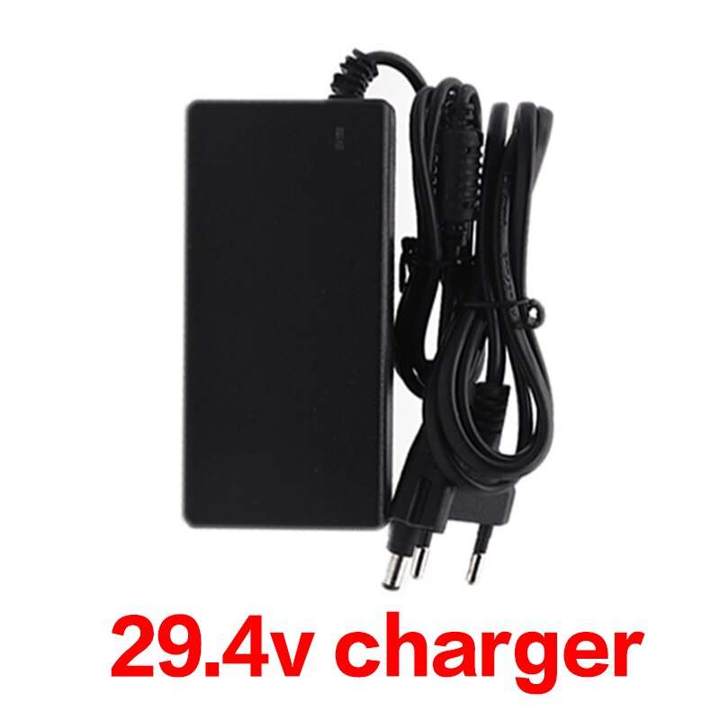 7S4P 24V 28Ah 29,4 V FÜR Lithium-ionen akku Gebaut-in BMS elektrische fahrrad einrad Rolle rollstuhl Motor- + ladegerät