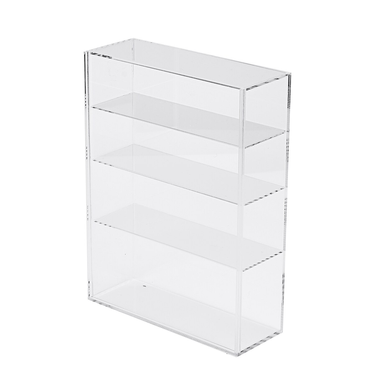 214x159x59mm High Gloss Acrylic Show Case Display Box Show Case Sliding Door For Mini Perfume Bottle Jewelry Crafts Display