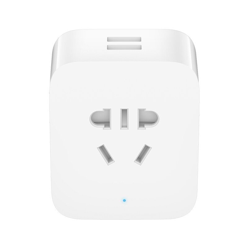 Originele Xiaomi Mijia Smart Socket Bluetooth Gateway Editie Dual Usb Smart Wifi Socket Power Adapter Veilig Smart Home Apparaat