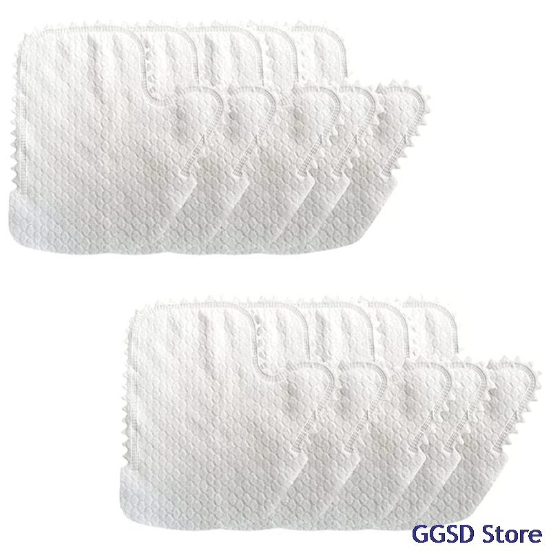 Guantes de limpieza de escamas de pescado, plumero para el hogar, ranuras de ventanas, utensilios de cocina de vidrio, herramienta de limpieza de escritorio y suelo, desechables, 10 unids/lote: Default Title