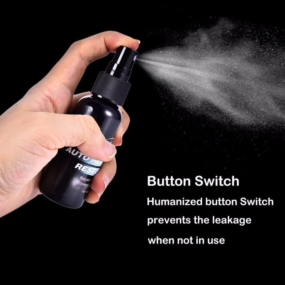 50ml Car Care Refurbished Interior Leather Seat Polish Panel Dashboard Cleaner