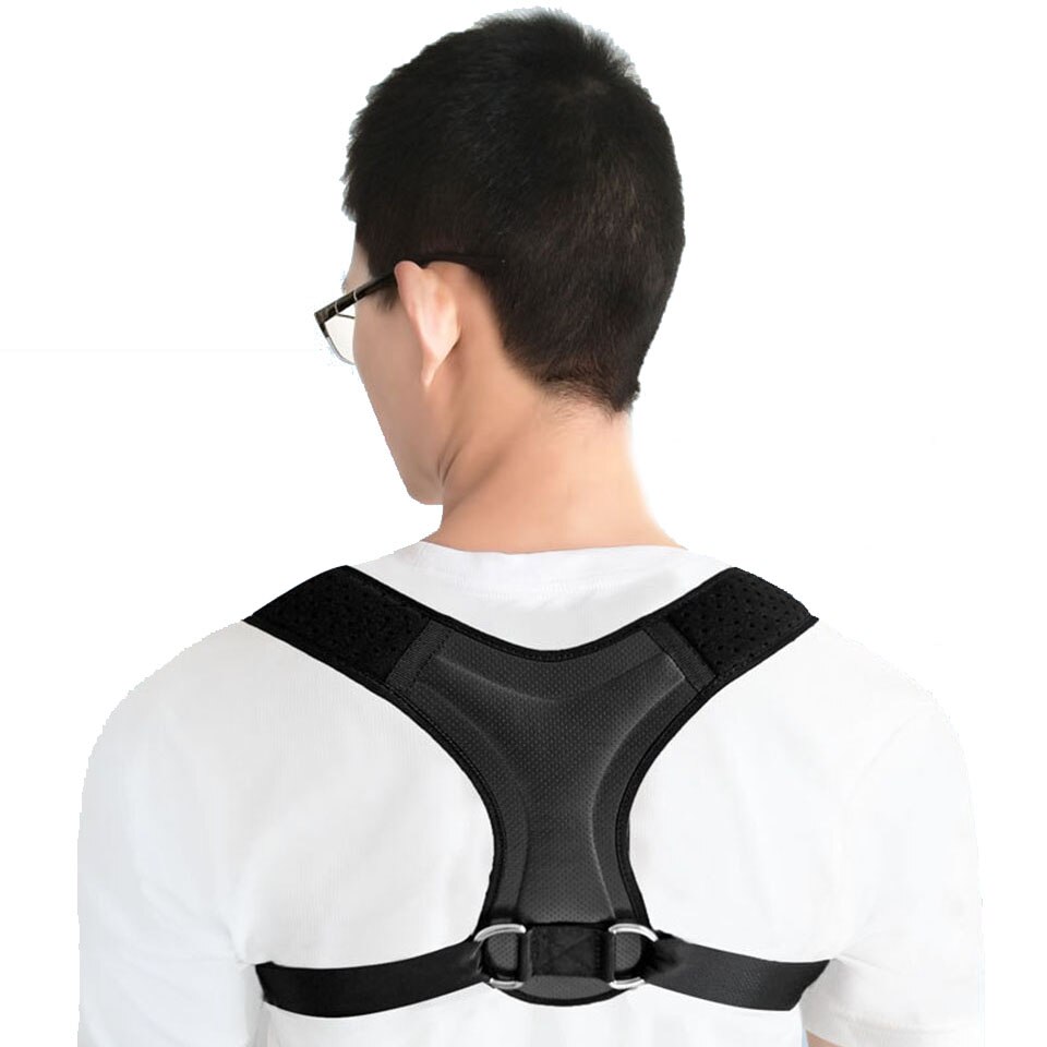 Verstelbare Houding Corrector Corset Terug Riem Taille Ondersteuning Rechte Corrector Voor Mannen En Vrouwen S-XL: Posture corrector / L