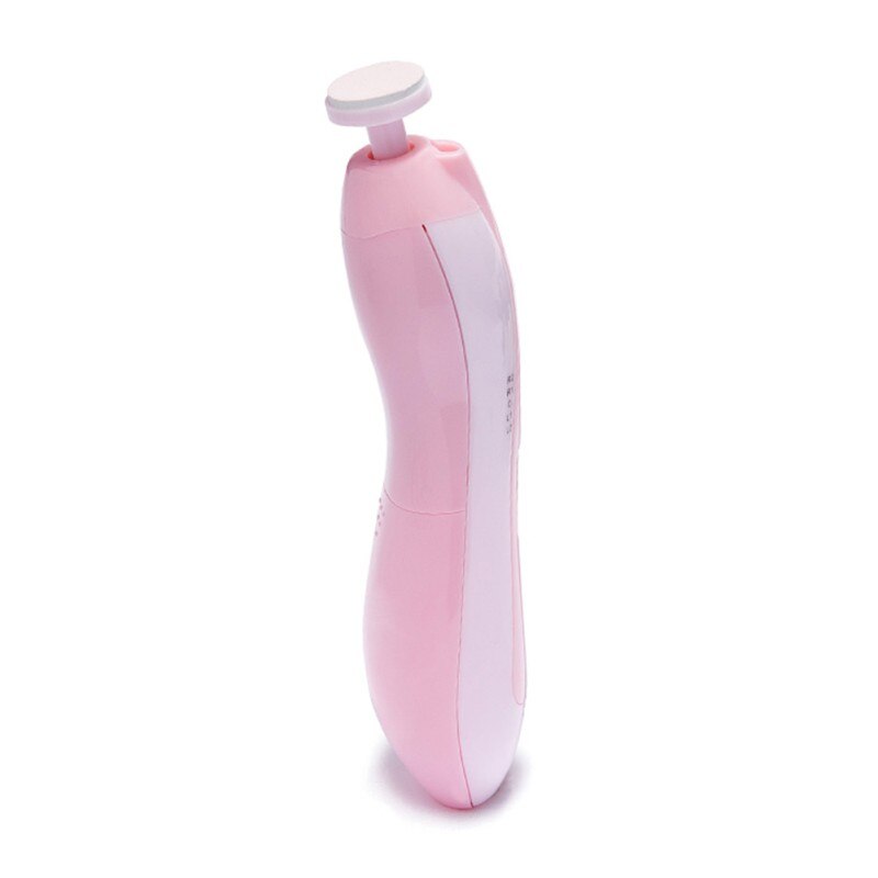 Kit portátil de manicure e pedicure para crianças, conjunto de cuidados para bebê, tesoura cortadora, aparador de unhas elétrica, estoque nos eua, 2021