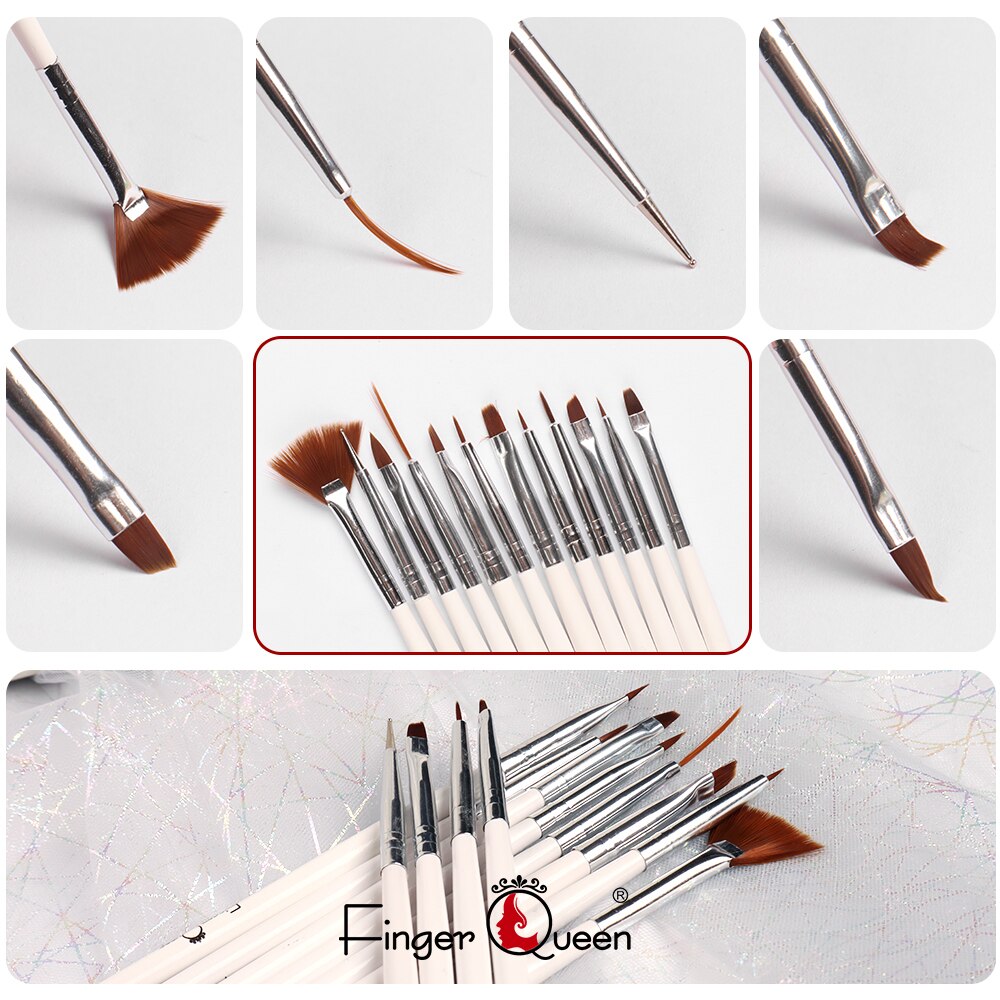Nagel Pinsel Set Ombre Pinsel Kunst Malerei Stift Nagel UV Gel Zeichnung Stift