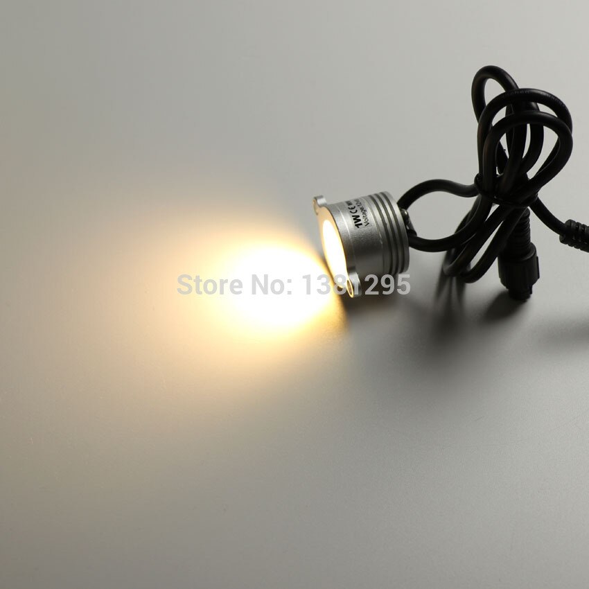 Stainless Cable LED Handrail Stair Railing Lights 1W IP65 Waterproof Interior Exterior LED Light Railing Recessed Spot Light Kit