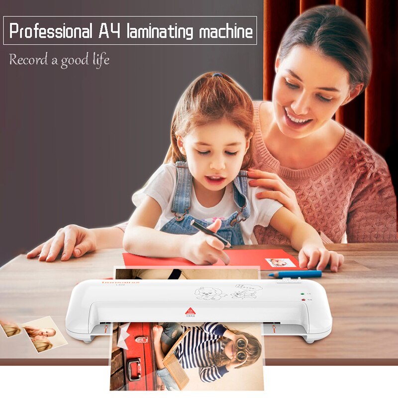 A4 Photo Laminator Paper Film Document Thermal &cold Laminator Plastificadora Termolaminar Plastifieuse Laminator L409-a