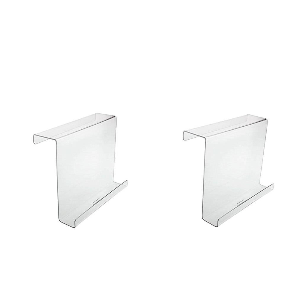 2pc akryl læse display stativ til fitness udstyr bogholder universal