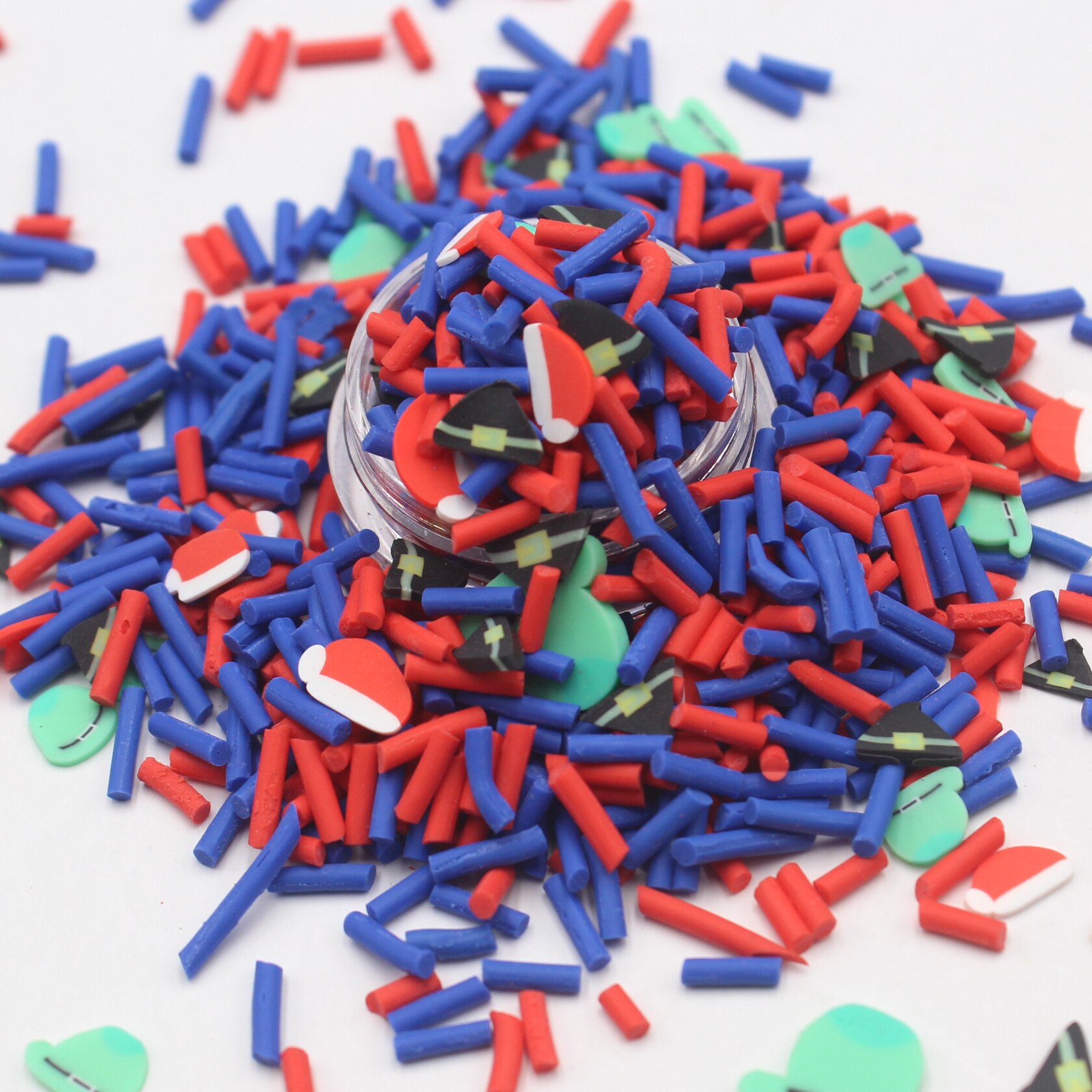 100g/Lot Halloween Series Pumkin Tree Mixed Clay Slices Soft Pottery Miniaure Sprinkles for DIY Crafts Filling Accessories: Group 6