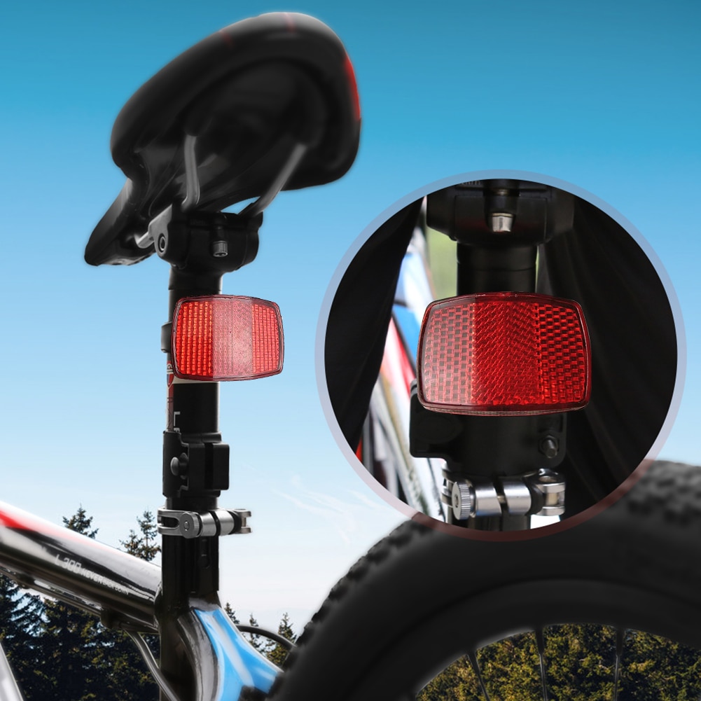 Bicycle Front Reflective Mount Light MTB Bike Rear Safety Warning Reflector Lamp for Bicycle Outdoor Bike Accessories